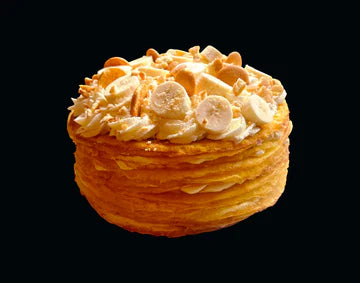 Banana Pudding Crepe Cake